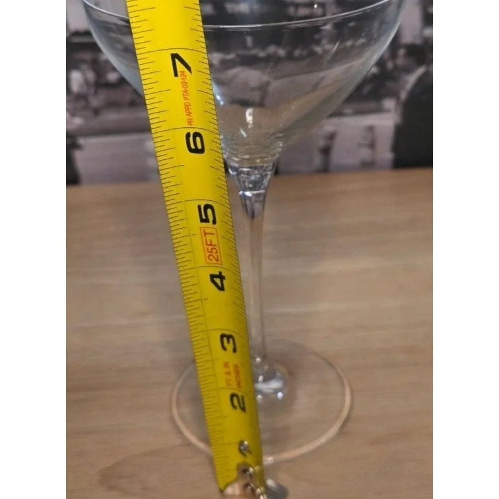 Krosno‎ Stemware Crystal Cocktail Martini Champagne Clear Coupe